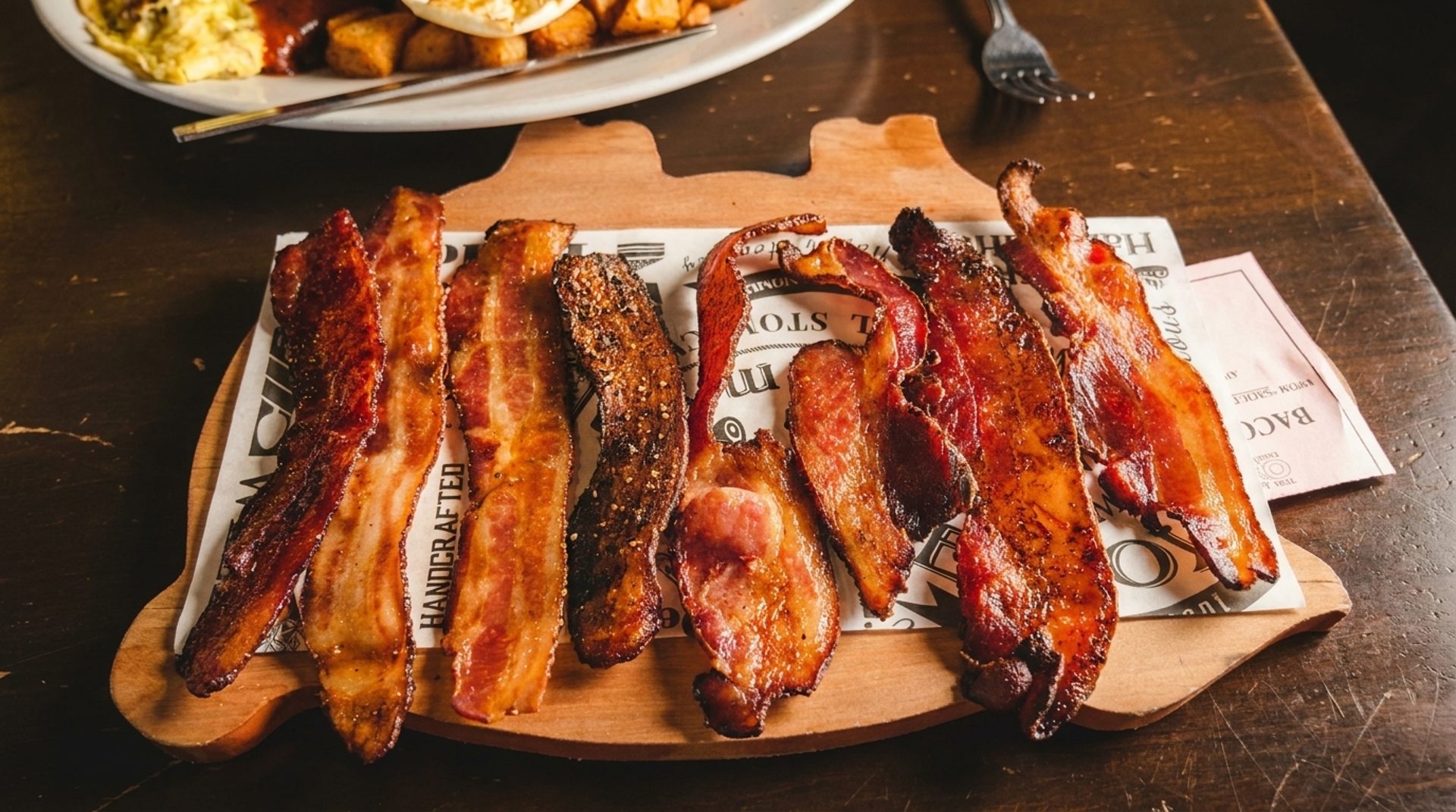 Eight flavors. One wooden board.