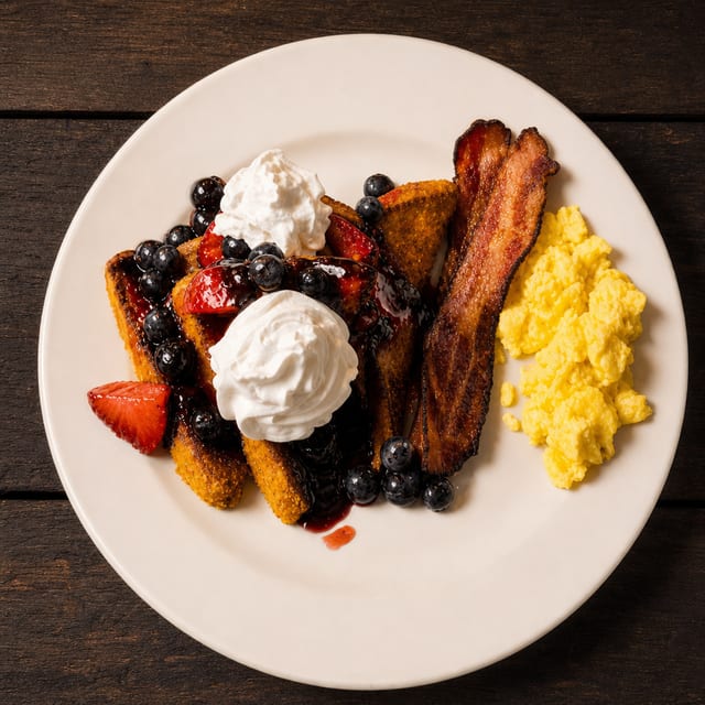 Oink French Toast Combo.